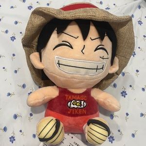 Monkey D Luffy Soft Stuffed Figure Toy Collectible
